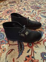 Clarks Desert Boots Suede Noir 44 (UK 9,5 / US 10,5)