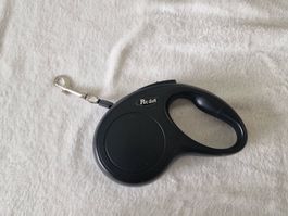 Set: Hundemantel, Grösse S + Rollleine, Schwarz!