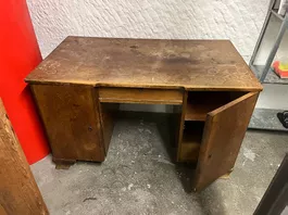 Bürotisch Holz (alt)