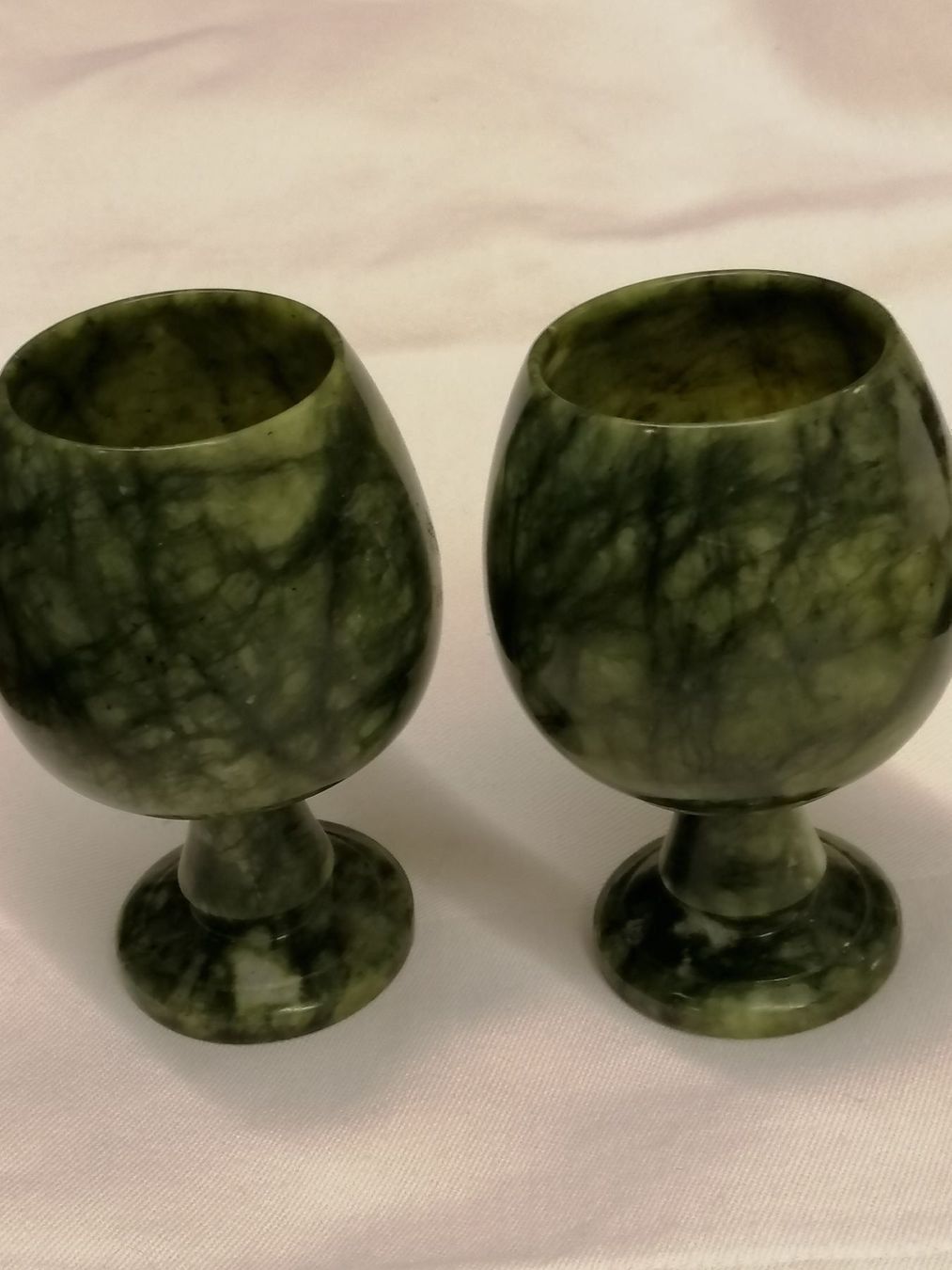 Tazze: 2 Trinkbecher aus HalbedelsteinStein – Usato da Rheinfelden venduto da Cleopatra2000 2