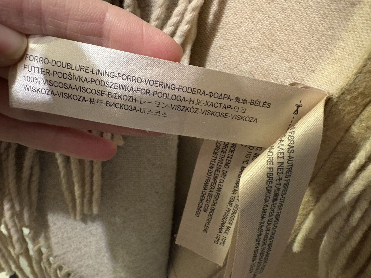 Massimo Dutti Giacche: Massimo Dutti Jacke, Beige/Grau, Gr. S/M – Usato da Gockhausen venduto da lenibeni 3
