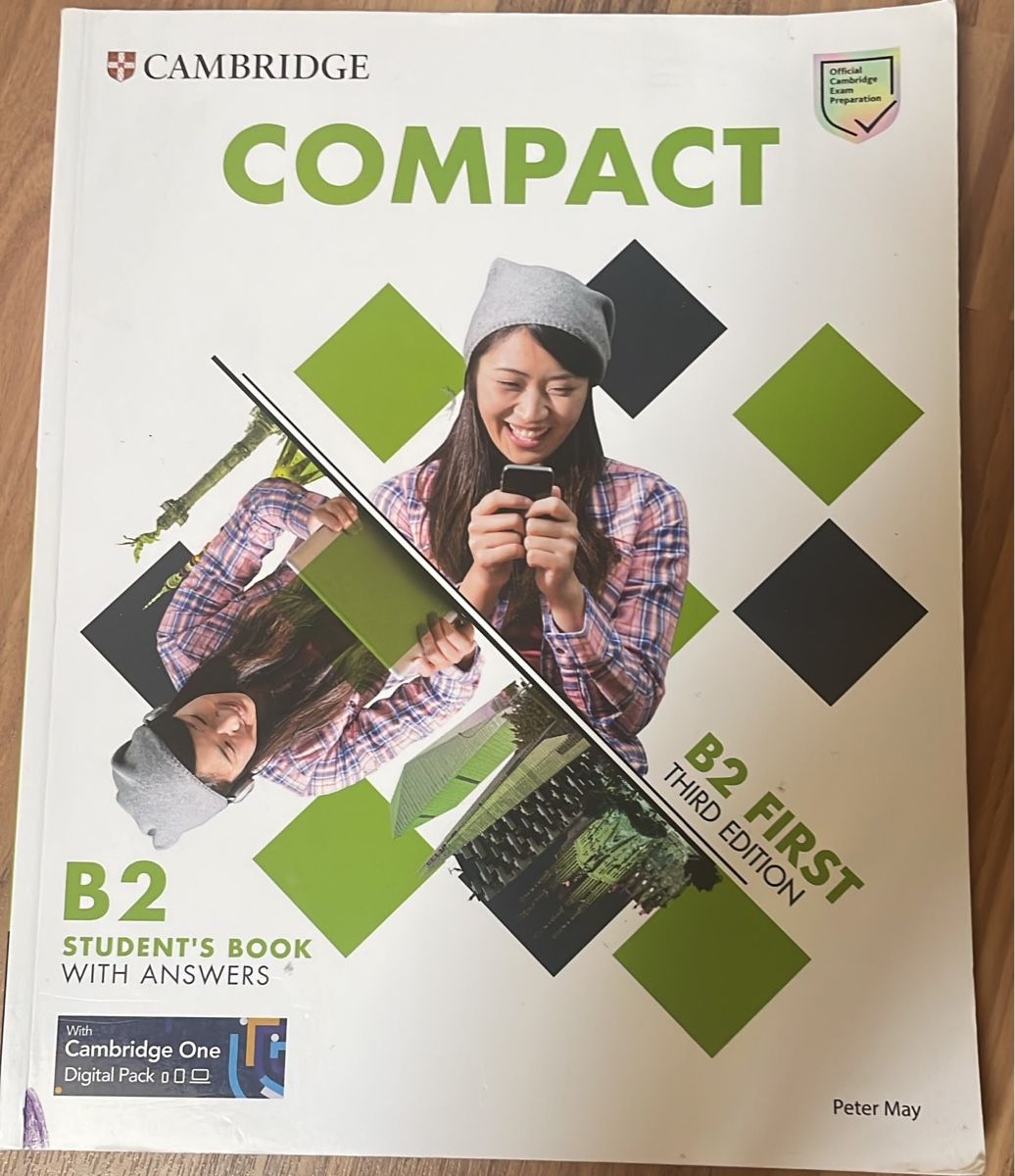 Bücher: Cambridge Compact B2 First Student's Book Third Edition – Neu (gemäss Beschreibung) aus Buch am Irchel von Lord_roli