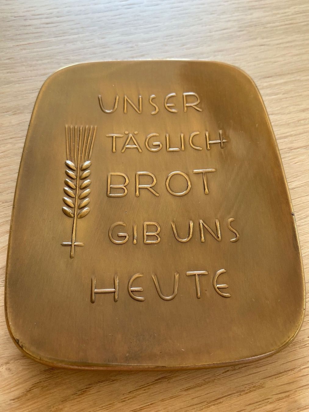 Alle Dekorationen: Haussegen Messing – Gebraucht aus Birr von Vintage-Liebhaber 3