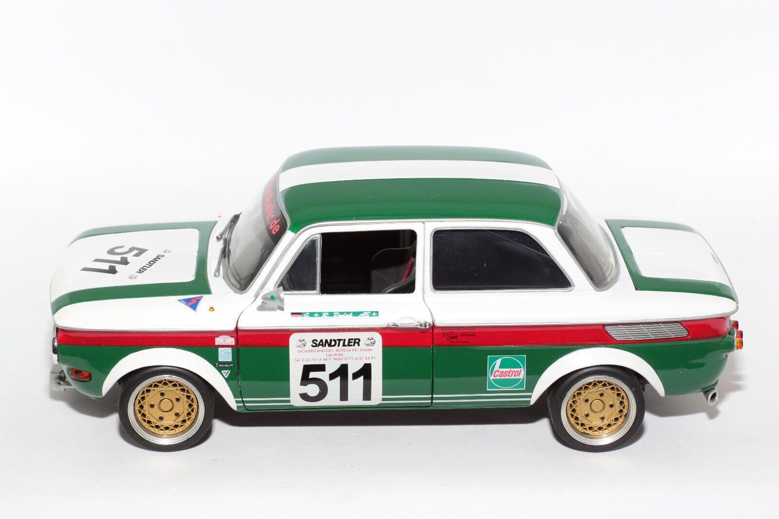 NSU TT Cup Castrol Racing Revell: 1:18 (Neu (gemäss
