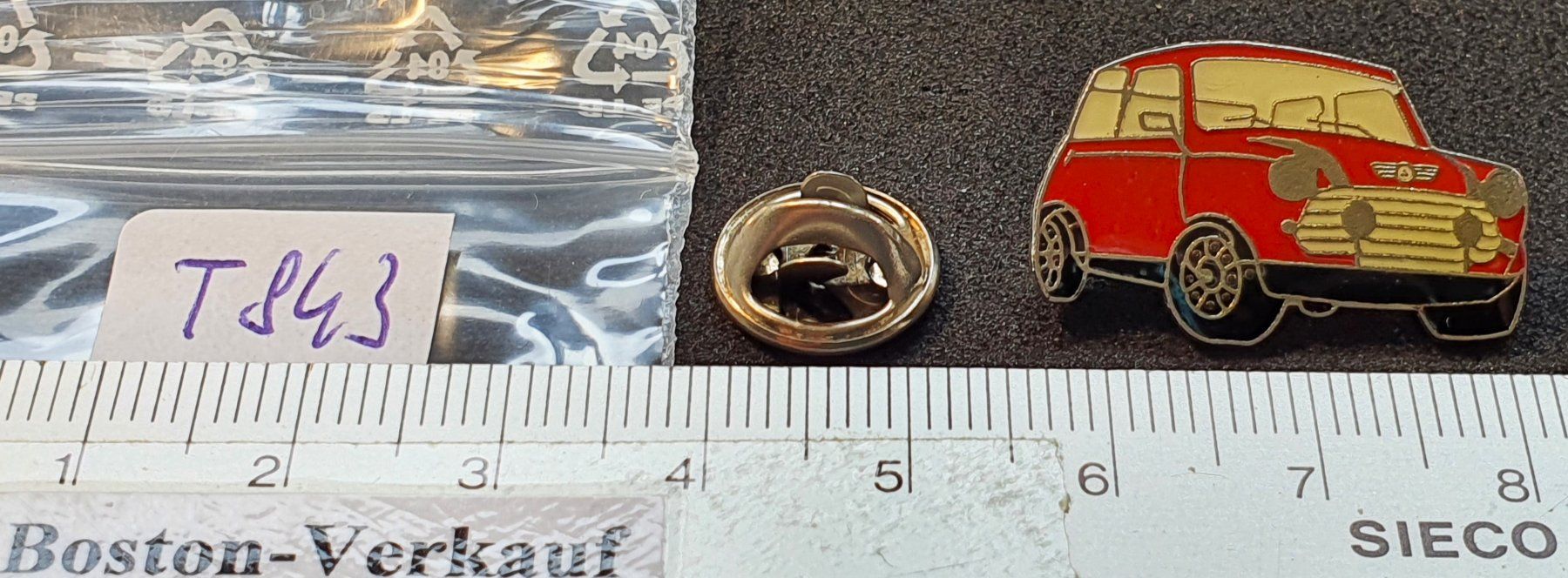 Mini Plaquettes & Badges: T843 - Pin Auto BMW Mini Cooper – D'occasion à Reinach BL par Boston-Verkauf 1