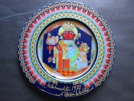 Rosenthal Weihnachtsteller 1972