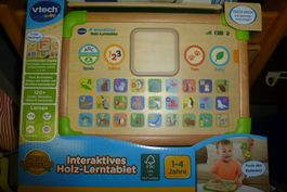 v tech holzlern tablet neu