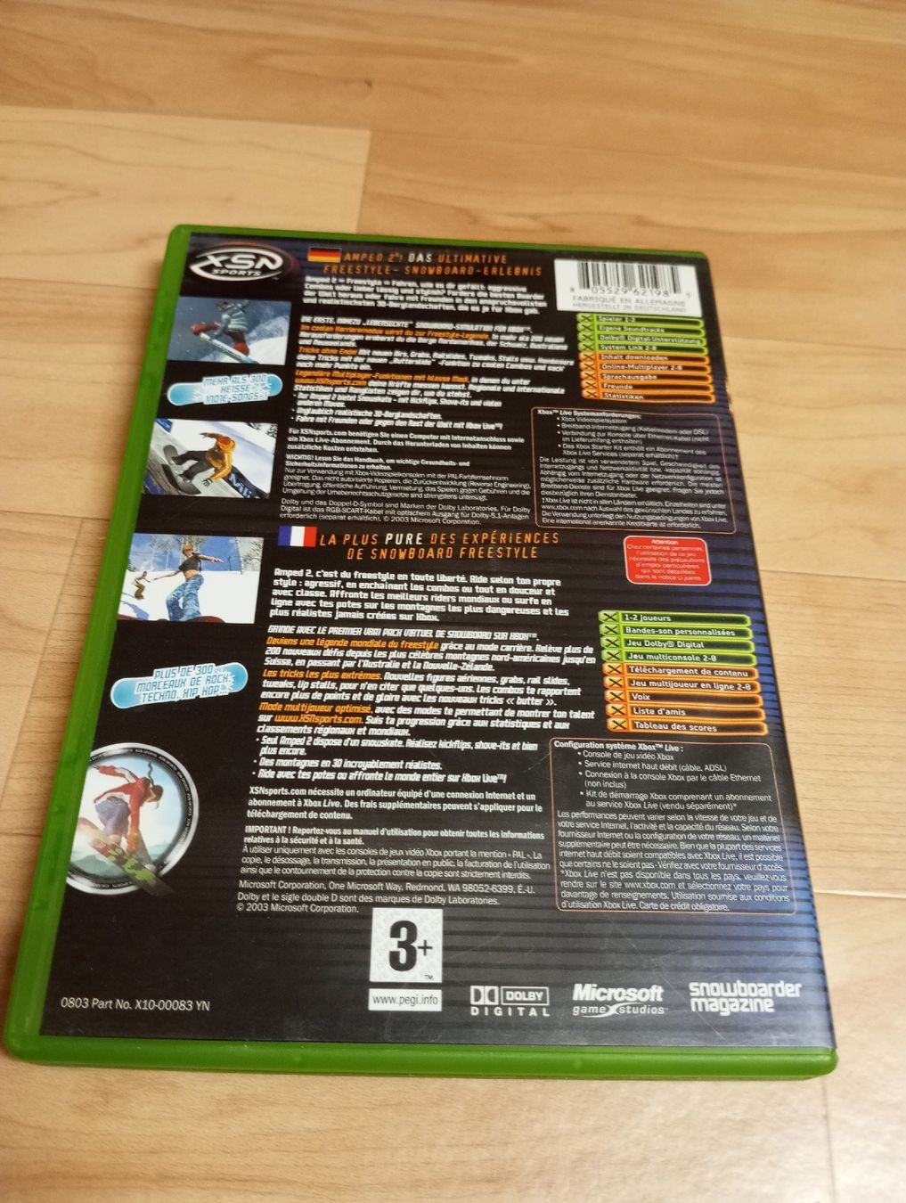 Microsoft Spiele: Amped 2 Xbox  – Gebraucht aus Cottens FR von magnius01 2