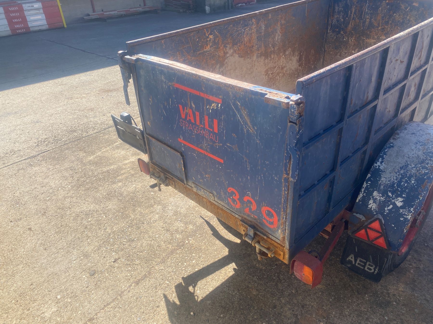 Rimorchi: 1-Achs Kippanhänger 2000kg – Usato da Buchs AG venduto da Valli-AG-Strassenbau 4