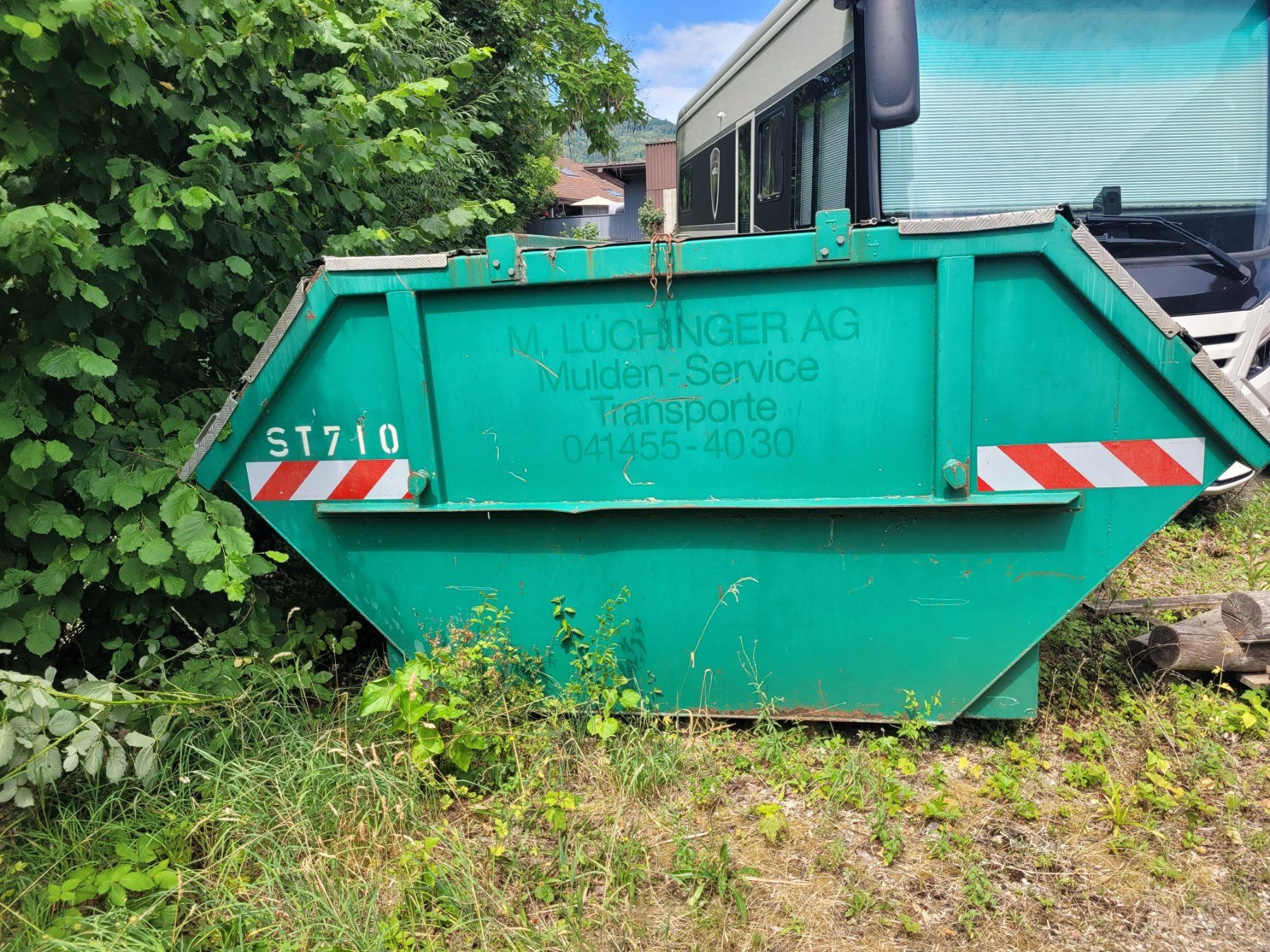 Contenitori edile: Welaki / Mulde / Container – Usato da Frick venduto da auc_yyv6 1