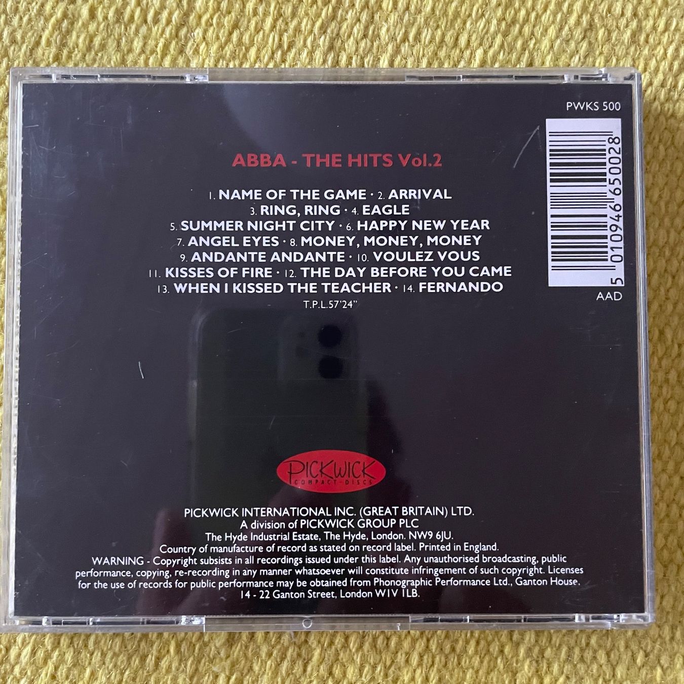 CD: ABBA-THE HITS 2 – Usato da Rorschacherberg venduto da CD-Roli 1