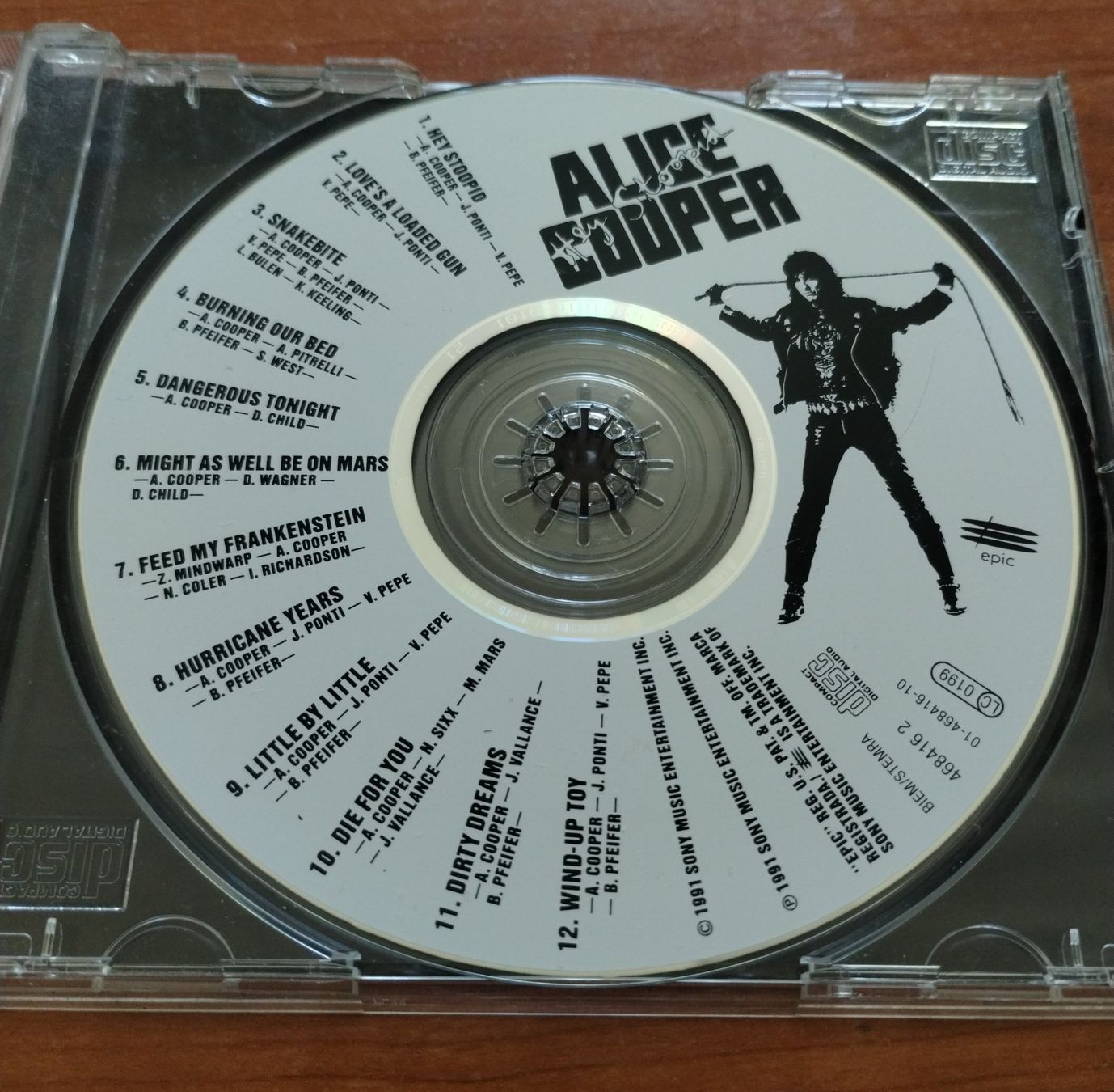 CDs: Alice Cooper "Hey Stoopid" – D'occasion à Lausanne par Martinucci 1