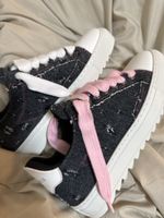 Numeris Rosa Denim Sneaker, Gr. 39 Neuwertig, Top!