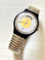 Swatch Automatik Uhr mit Goldarmband 