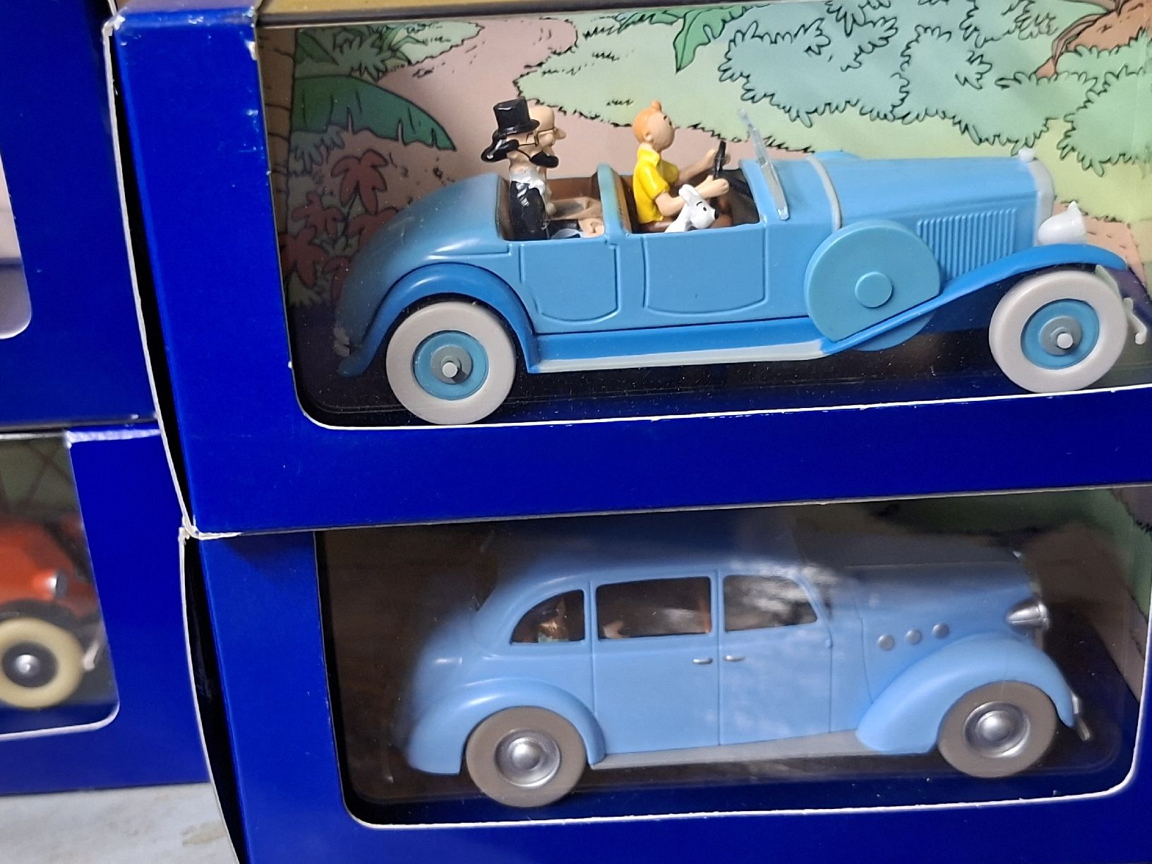 Modellini d'auto: 6 voitures collection Tintin  – Nuovo e nell'imballaggio originale da Monthey venduto da Jmbois 1