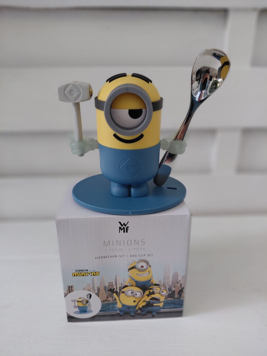 WMF Altre Stoviglie: WMF Minions Eierbecher Set, 2-teilig, Neu – Nuovo e nell'imballaggio originale da Münchwilen AG venduto da Choche1