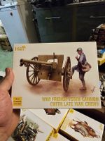 WWI Französische 75mm Kanone (mit Late War Crew) 1/72 (x)