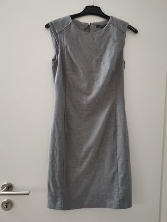 Esprit Business Kleid grau / XS /34 / Etuikleid / Kleid