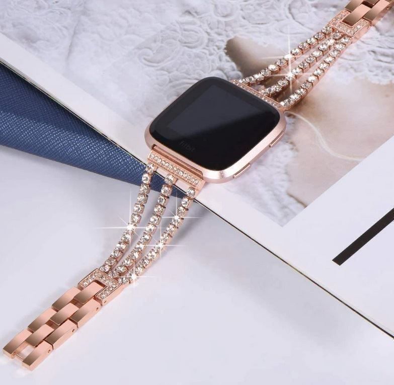 Fitbit Smartwatch: Armband Bracelet Luxus für Versa 3/4 Sense 2 – Neu und originalverpackt aus Lausanne von WATCH-WORLD 1