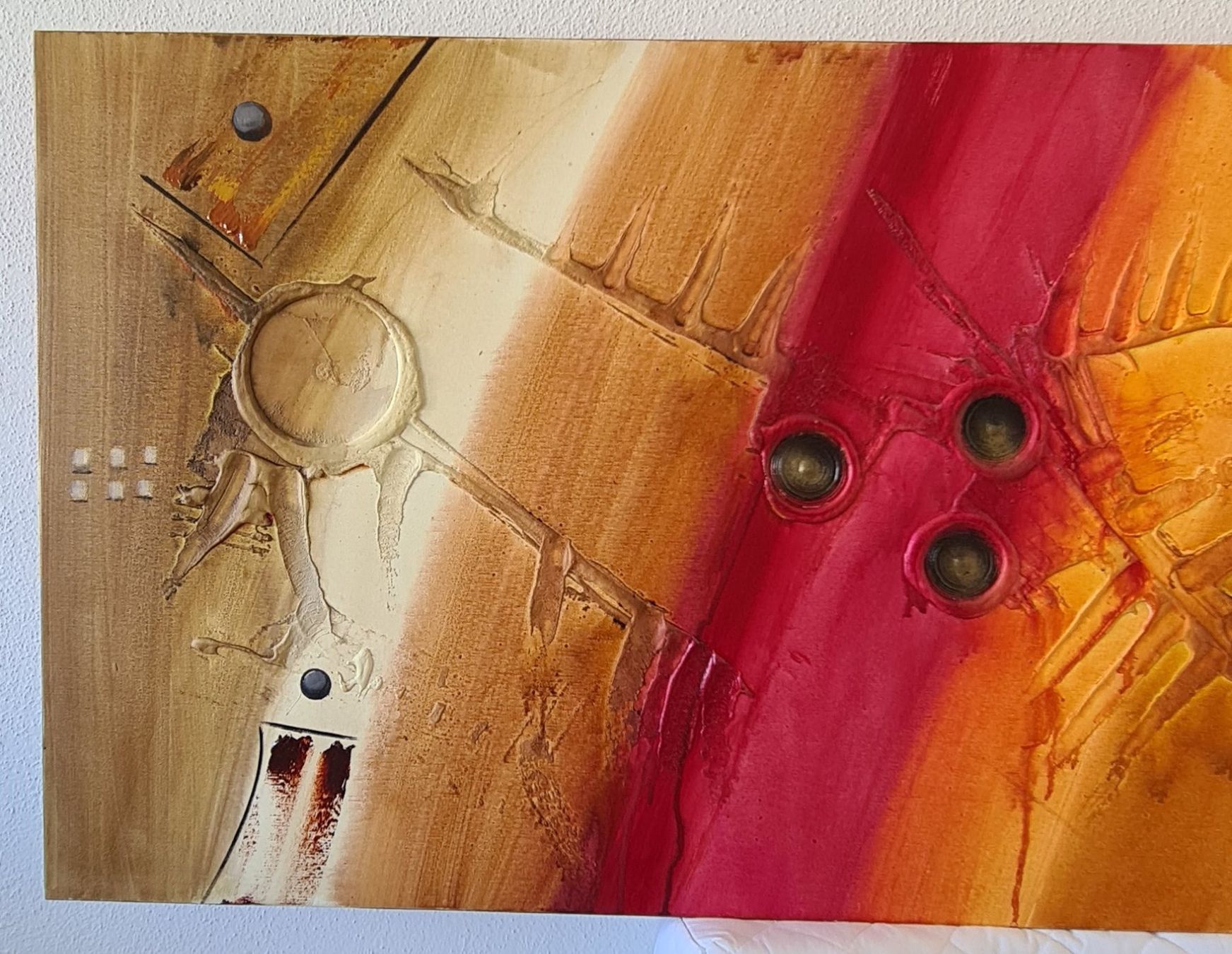Foto & Immagini: Bild (Acryl, abstrakt) auf Leinwand – Nuovo (secondo la descrizione) da Steinach venduto da sonnenblume19 1