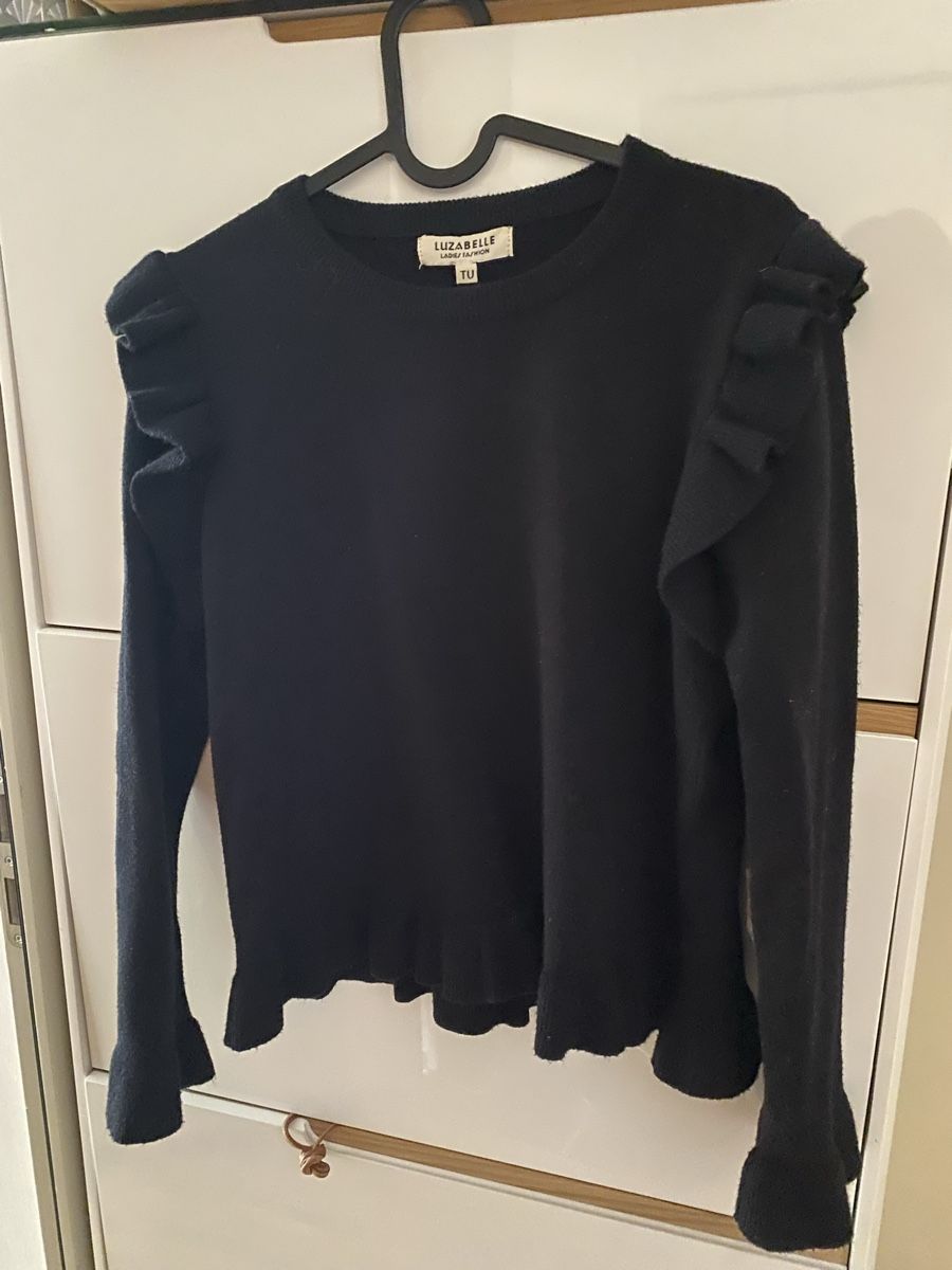 Maglioni & Felpe: Süsser Cashmere Pullover (S) mit Rüschen, Grösse TU – Usato da Zürich venduto da linlin02