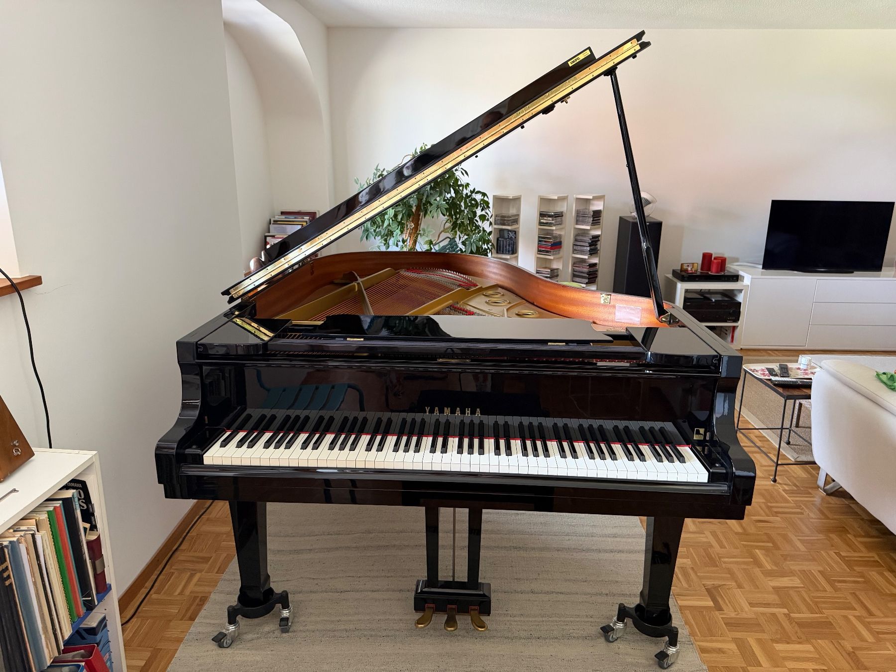 Yamaha Instruments de musique: Piano à queue Yamaha C3 Conservatory – État impeccable – D'occasion à Mollens par Antomicho 1
