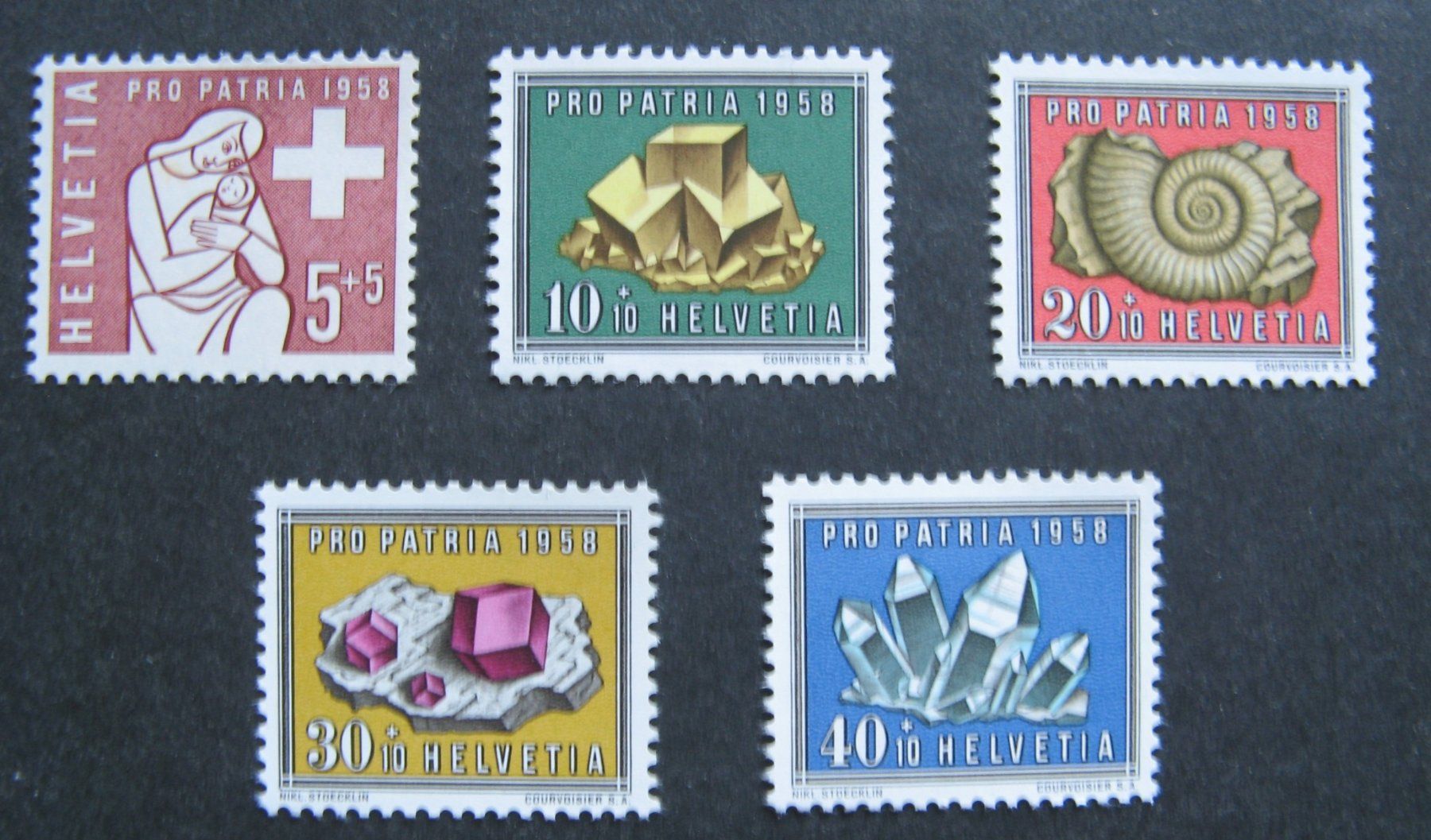 Alle Briefmarken: PP 1958 Satz einwandfrei postfrisch ** – Neu (gemäss Beschreibung) aus Frauenfeld von Interessent1