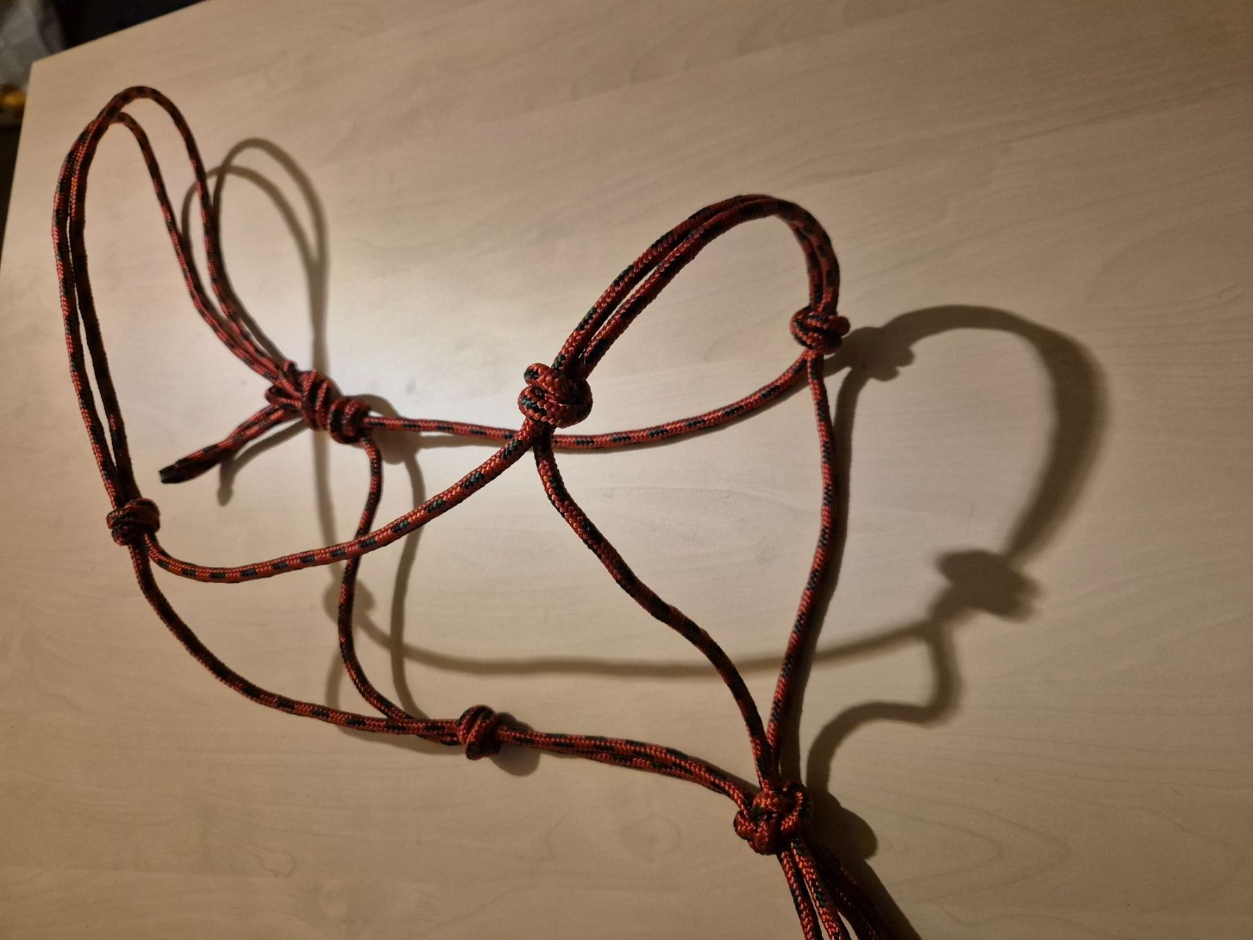 Zaumzeug & Halfter: Knotenhalfter Pony – Neu (gemäss Beschreibung) aus Meggen von Orrinka20 1