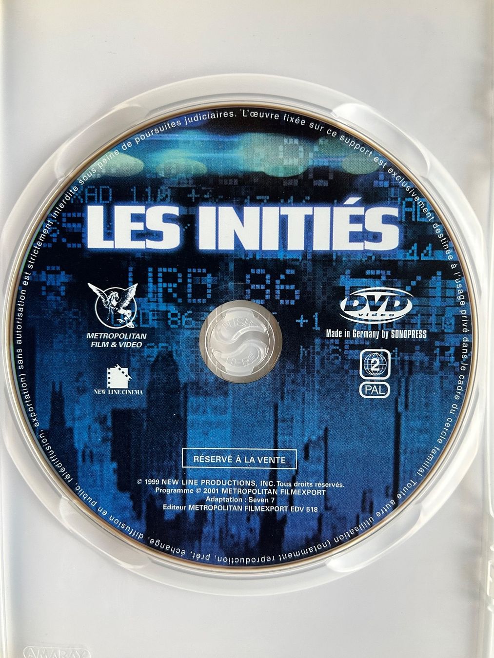 Tutti i DVDs: LES INITIÉS – Usato da St-Cierges venduto da Crisi53 2