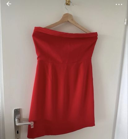 Robe bustier rouge Sezane taille M