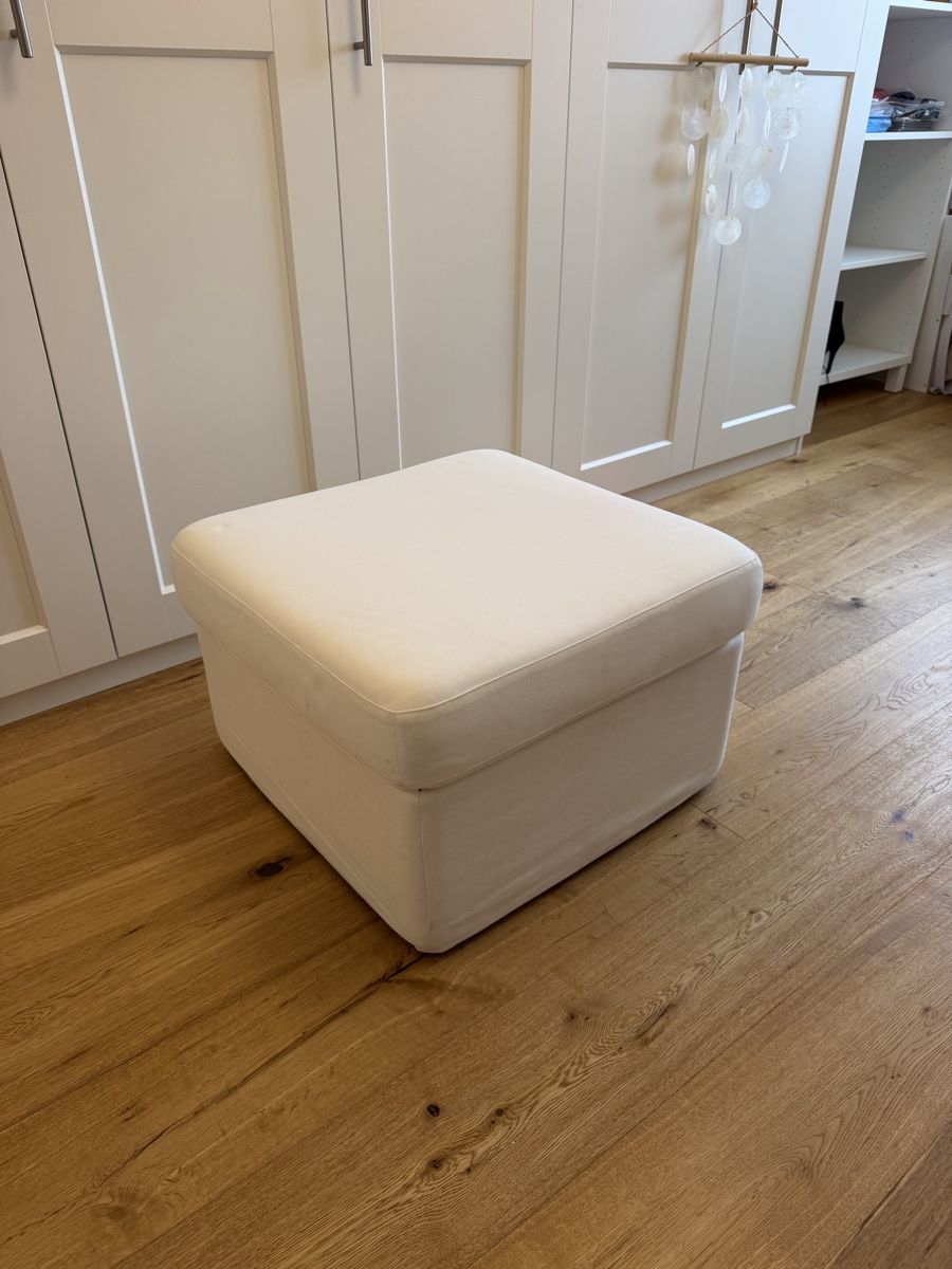 Sgabelli: white footstool with storage – Usato da Männedorf venduto da saa_8np5 4