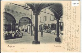 Lugano - Via Pessina - animee