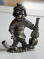 Zinn Clown Figur mit Kontrabass(2S7)