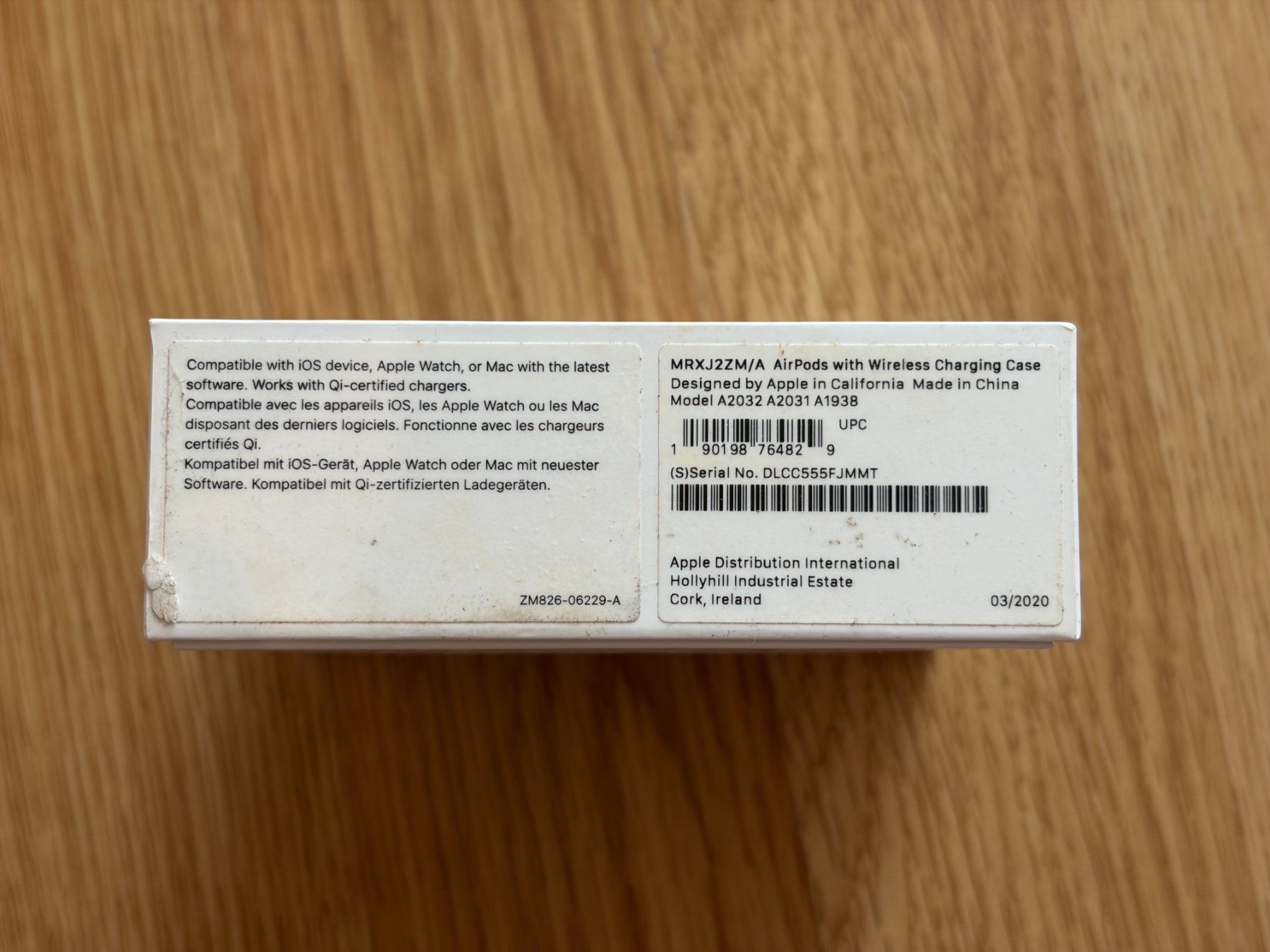 Apple Cuffie: Apple AirPods 2. Generation mit Wireless Charging Case, OVP – Usato da Zürich venduto da greg_richrd 6