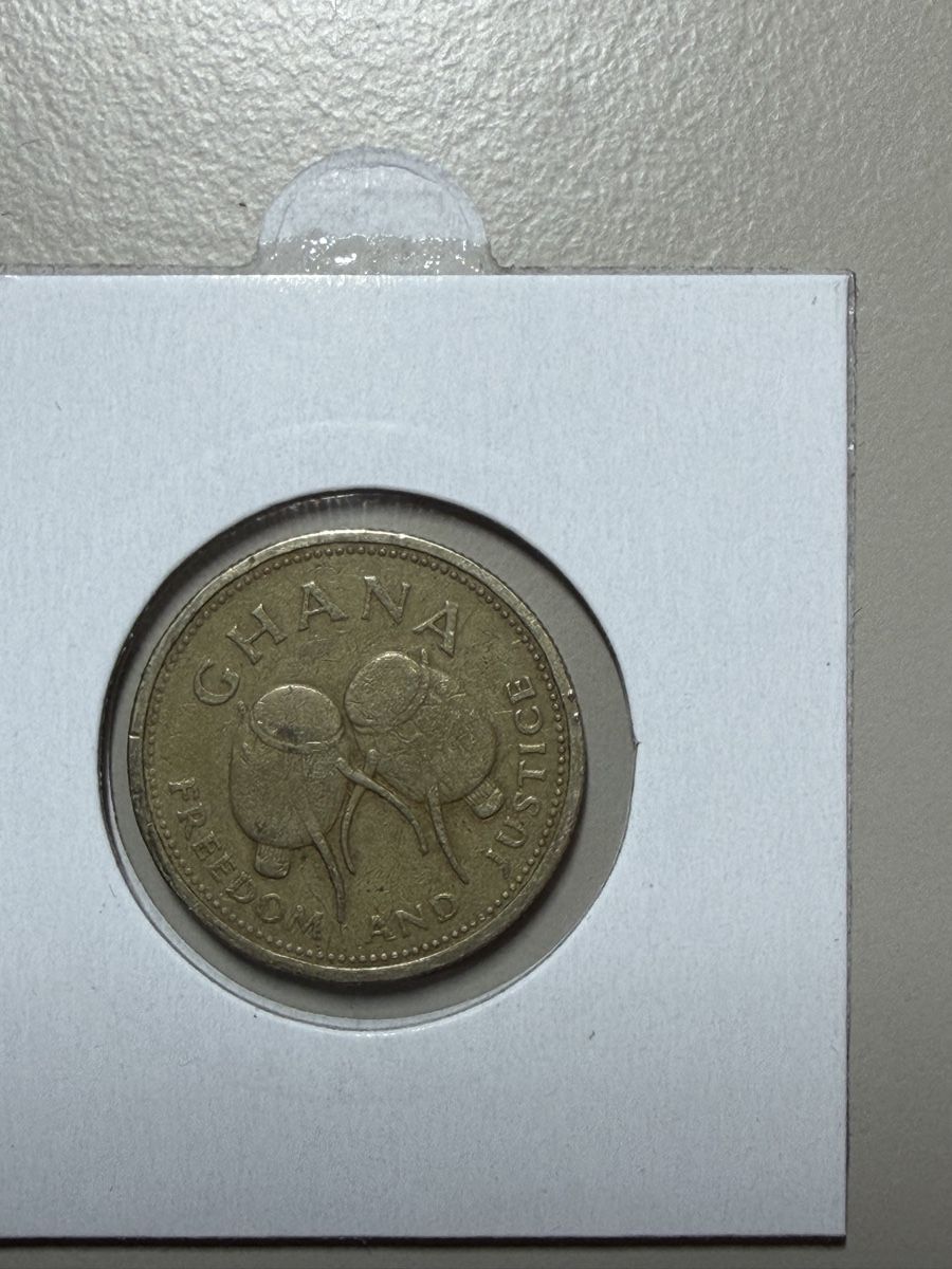 Toutes les monnaies: Ghana - 500 cedis - 1998 – D'occasion à Payerne par Mike1682 1