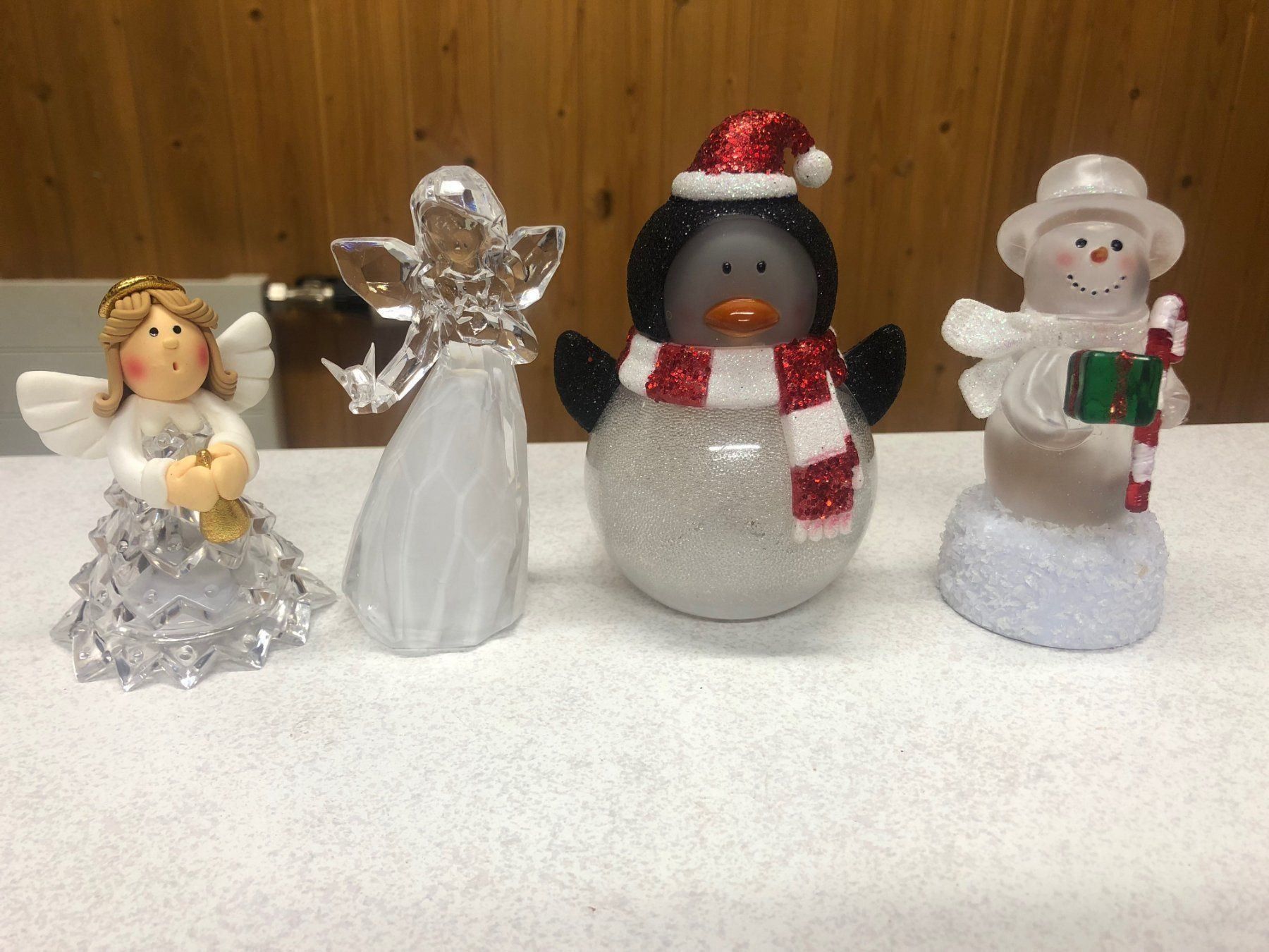 Figuren: Weihnachtsfiguren, Engel, Schneemann – Gebraucht aus Ibach von jansim