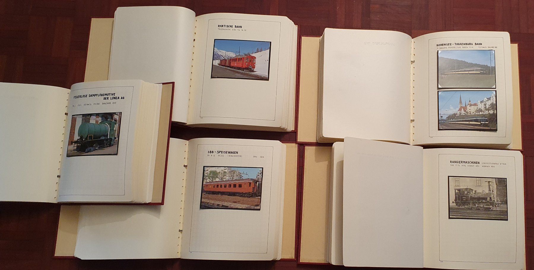 Cartoline postali: Schöne Sammlung Eisenbahnen in 5 KABE-Alben – Usato da Kreuzlingen venduto da Rschweiz1 2