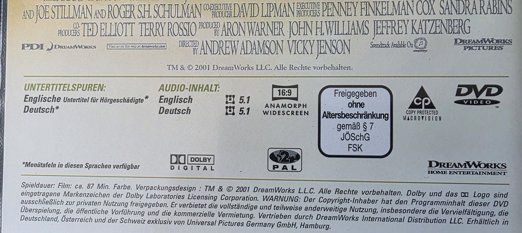 Tutti i DVDs: DVD Shrek - Der tollkühne Held – Usato da Oetwil am See venduto da fineli2 1