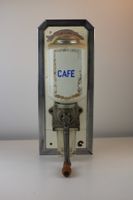 Vintage Wandkaffeemühle aus Keramik