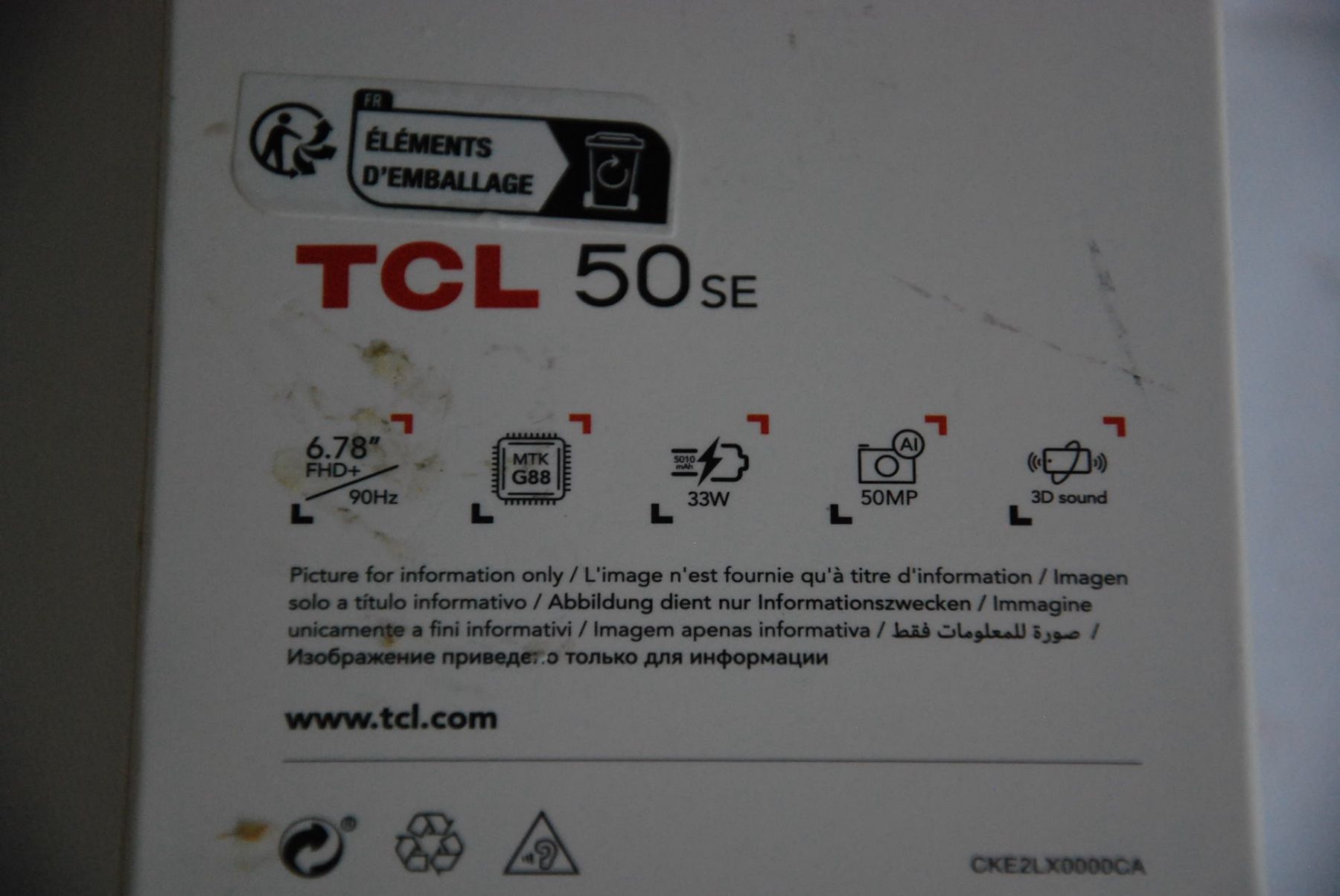 Handys / Smartphones: TCL 50e neuwertiges Android Handy – Gebraucht aus Biel/Bienne von Mauler03 1