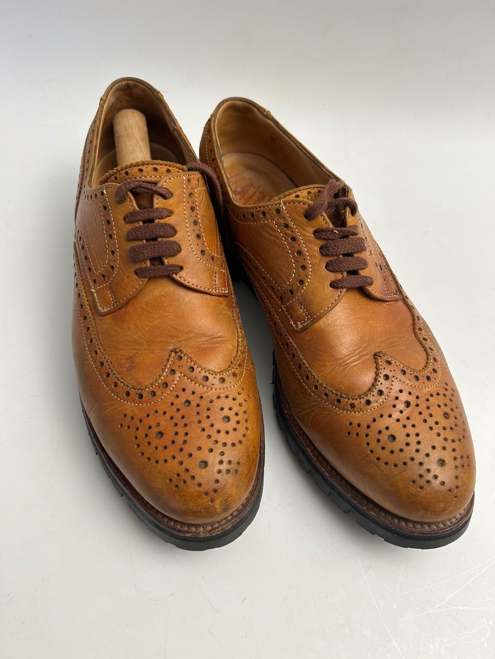 Scarpe da uomo: Herrenschuh, echte Budapester Wintertauglich, Gr. 10 – Usato da Rheineck venduto da emma.gut 2