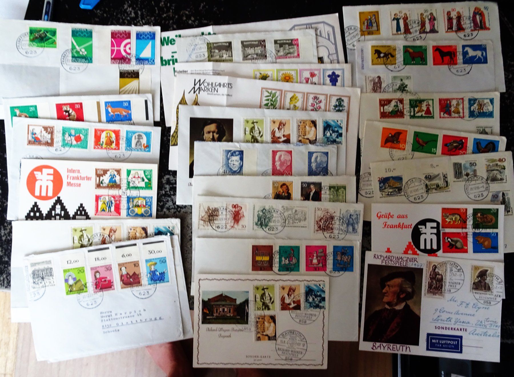 Alle Briefmarken: Briefmarken Berlin – Gebraucht aus Feldbrunnen von MarcusSO 9