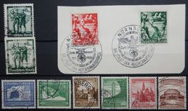 Deutsches Reich ex. Kat. 660-670 gest. 1938