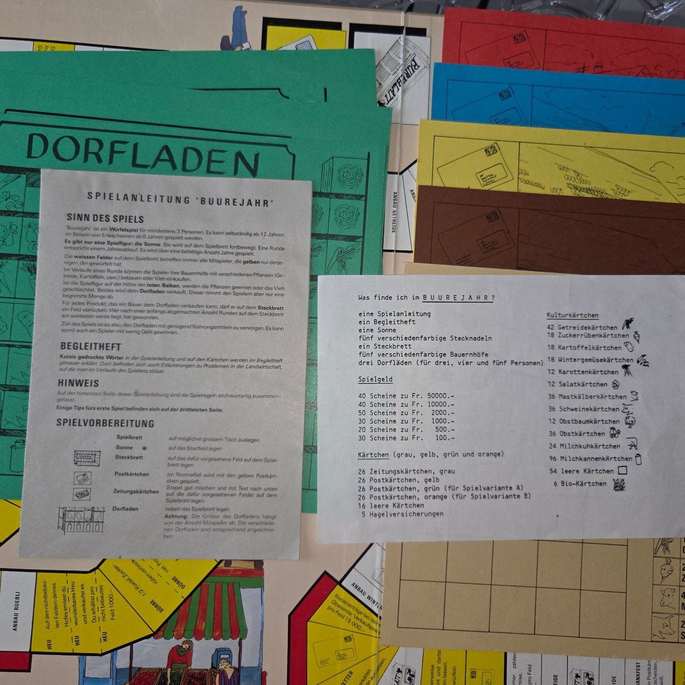 Giochi: Spiel Buurejahr 1987 – Usato da Gossau SG venduto da tenerife11 5