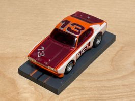 Faller/Aurora AFX Ford Capri rot/orange/weiss #13