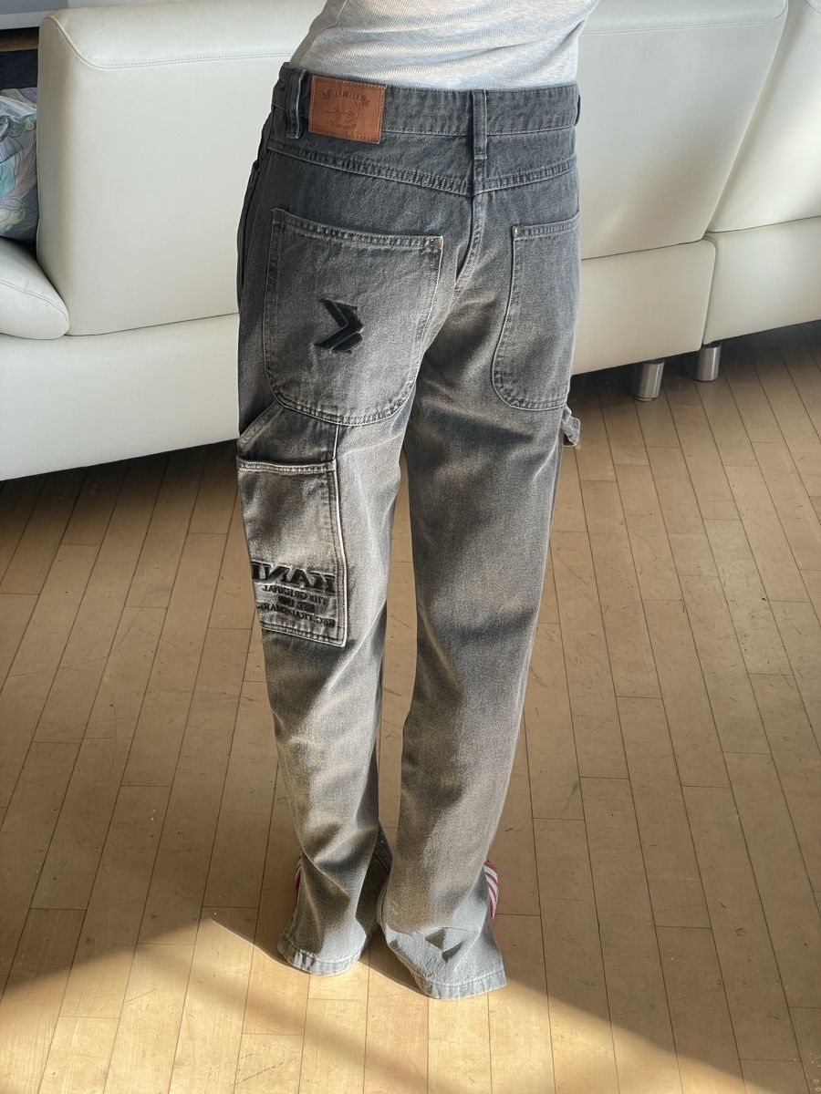 Jeans: Karl Kani graue Jeans, Grösse S – Nuovo (secondo la descrizione) da Volketswil venduto da yar_c9dx 2