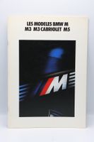 BMW M3 / M3 Cabriolet E30 & BMW M5 E34 1990 Prospekt