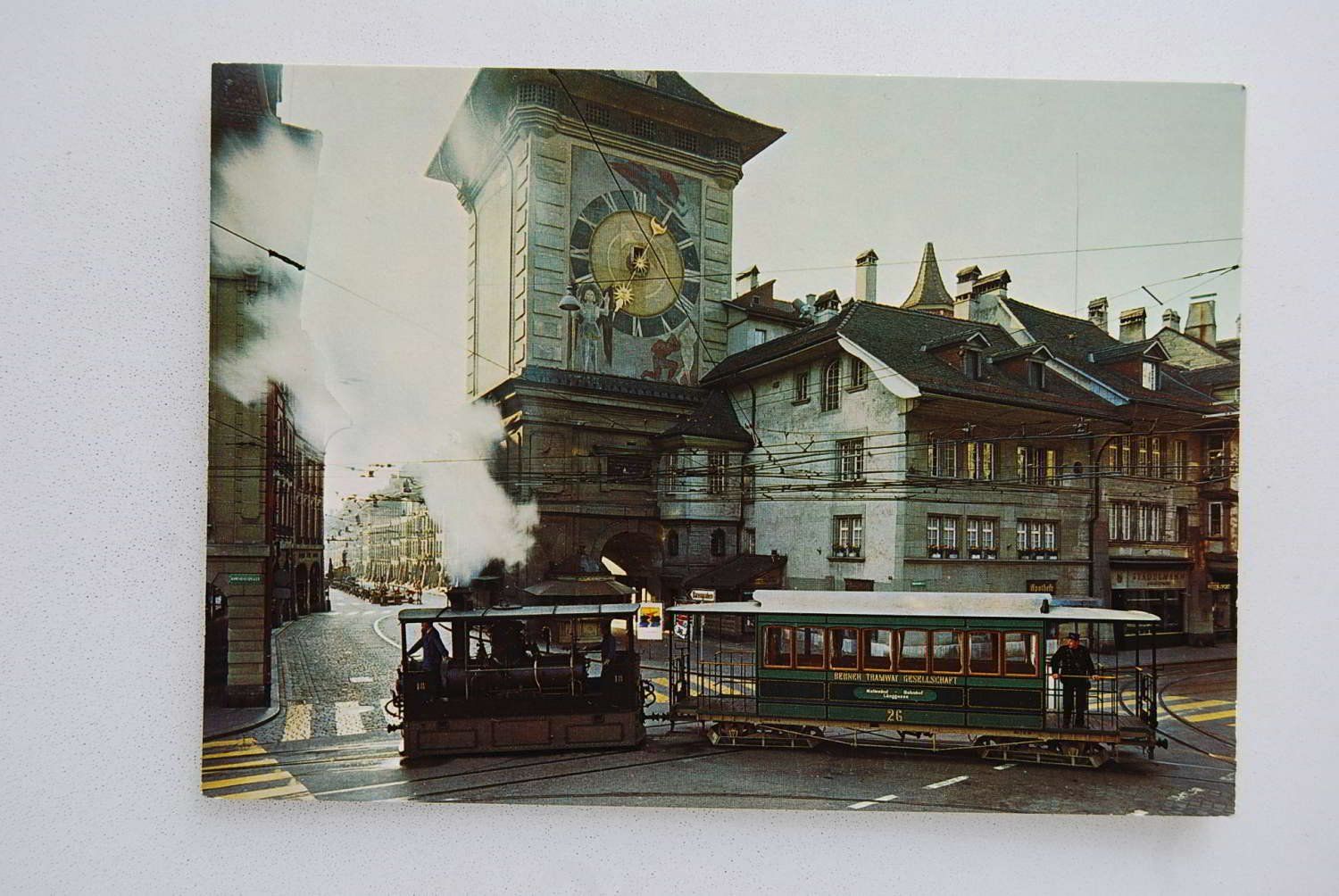 Cartoline postali: AK Bern, Historisches Dampftram – Usato da Rüfenacht BE venduto da Toro06