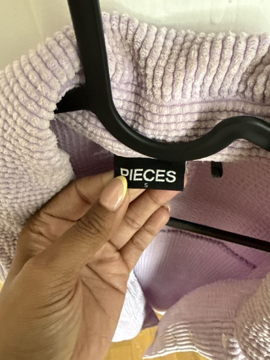 Pieces Giacche: Pieces Cord Shacket Lilac - Perfect for Spring! Size S – Usato da Schlieren venduto da _Meenu 1