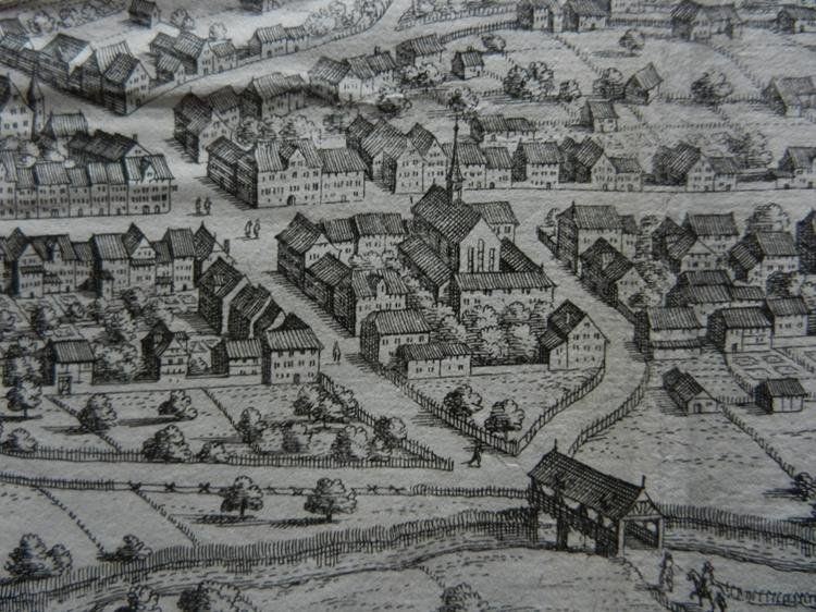 Incisioni: Appenzell Herisau von Merian – Usato da Risch venduto da Rischli15 6